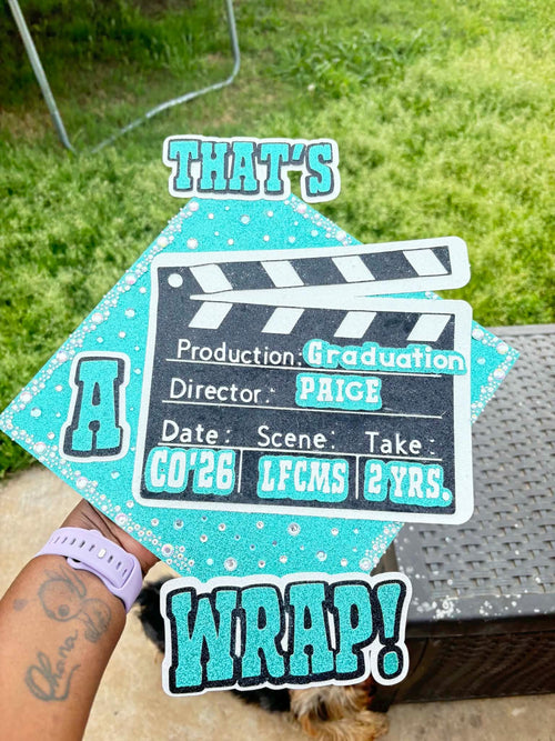 Any Color Graduation Cap Topper, 3D Graduation Cap Topper, Graduation Cap Topper