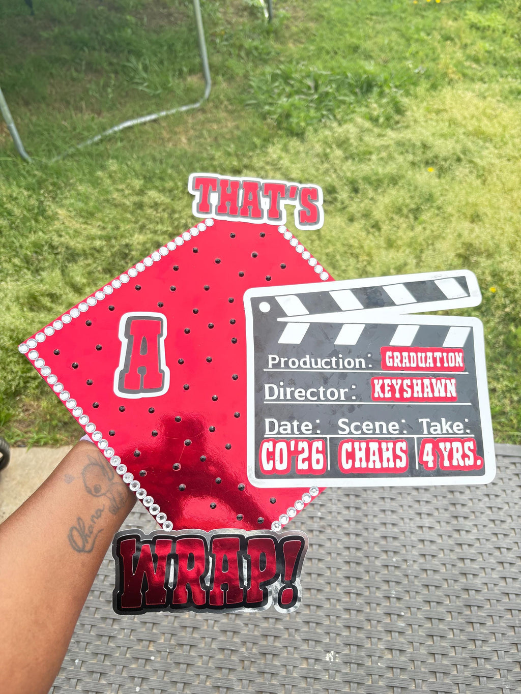 Any Color Graduation Cap Topper, 3D Graduation Cap Topper, Graduation Cap Topper