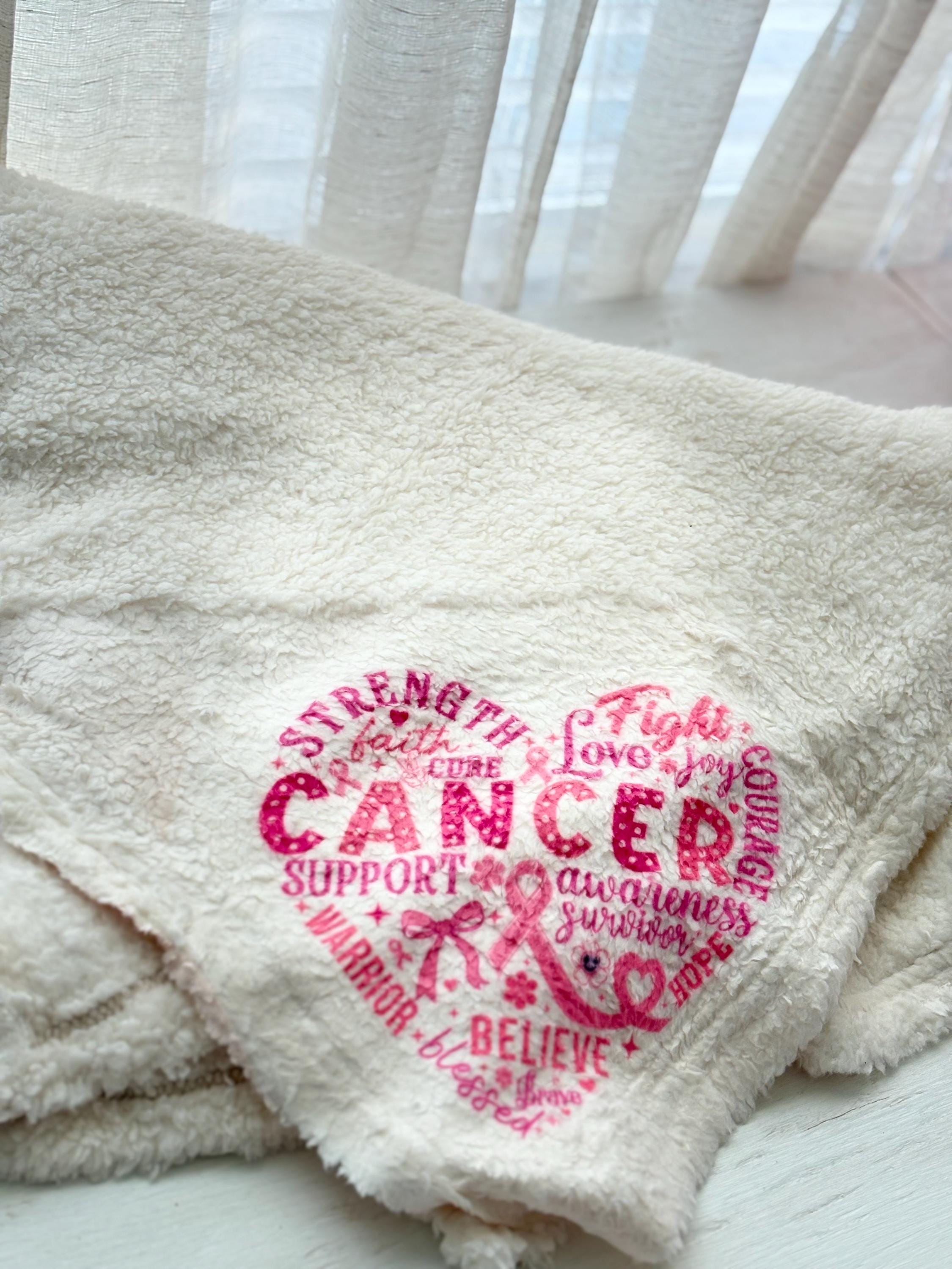 Handmade Breast Cancer Awareness Gift Bundle, Pink Ribbon Warrior Support Set