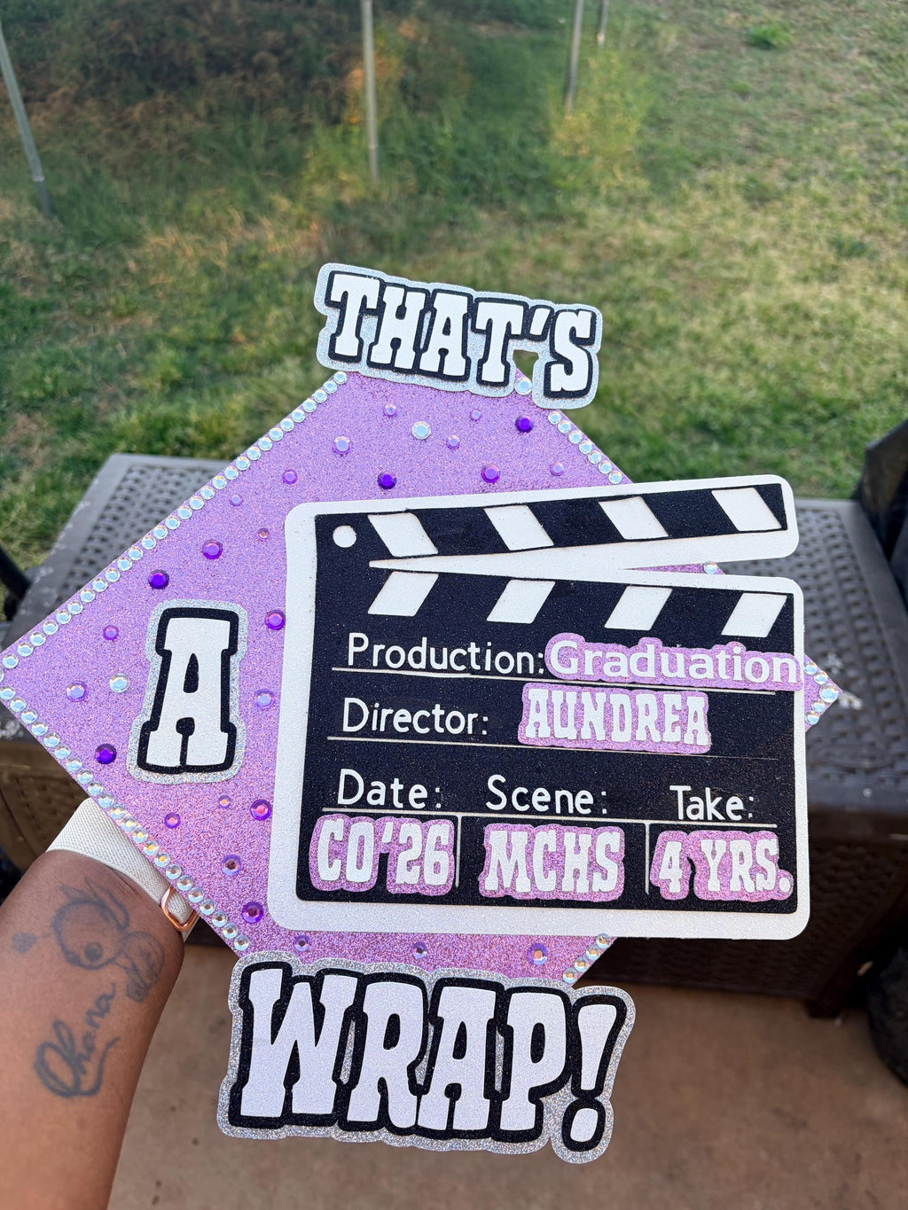 Any Color Graduation Cap Topper, 3D Graduation Cap Topper, Graduation Cap Topper