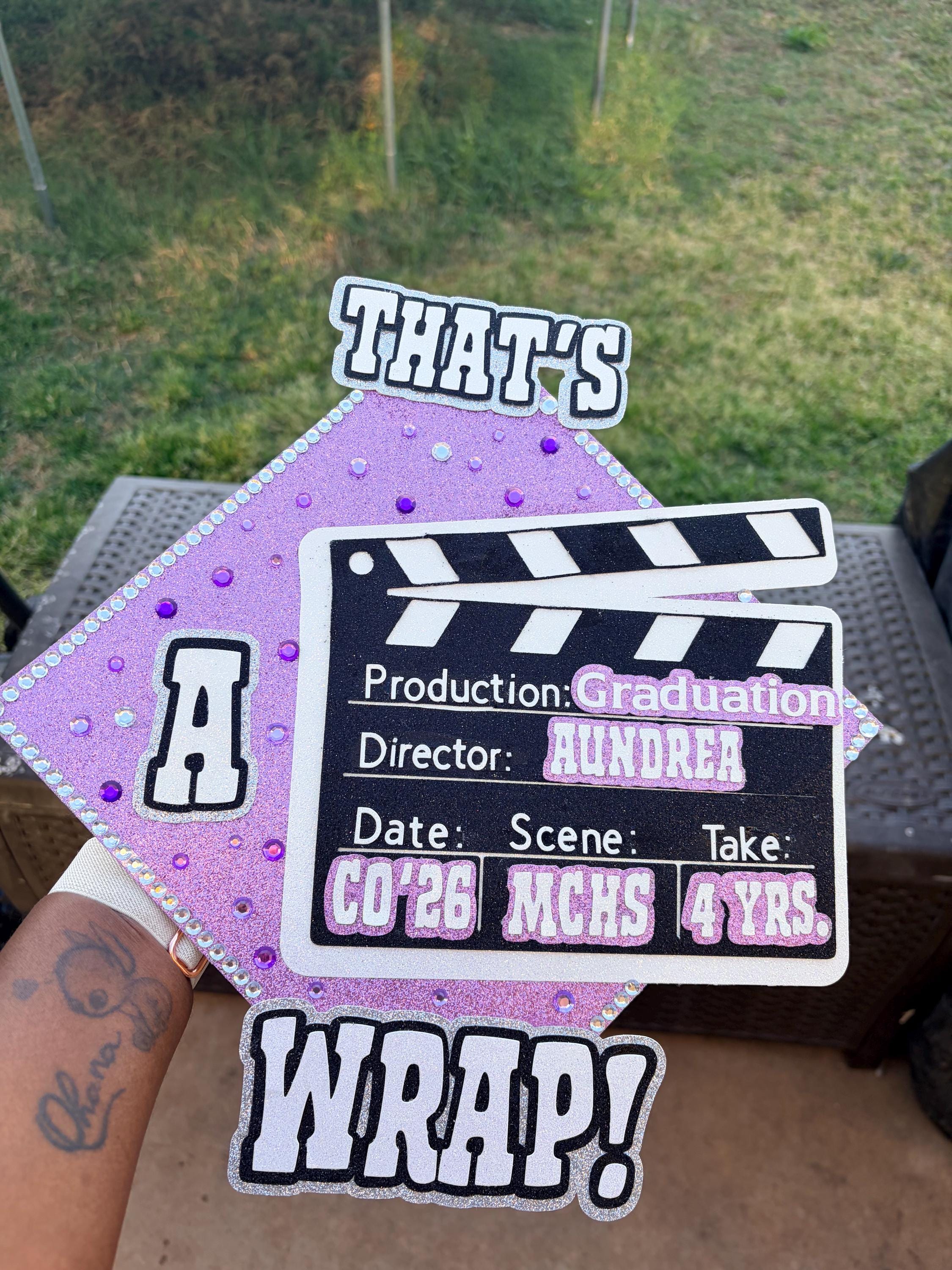 Any Color Graduation Cap Topper, 3D Graduation Cap Topper, Graduation Cap Topper